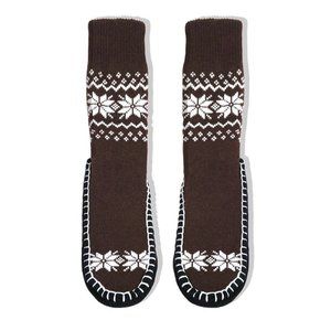 Men's  Jacquard Knitted Slipper Sock